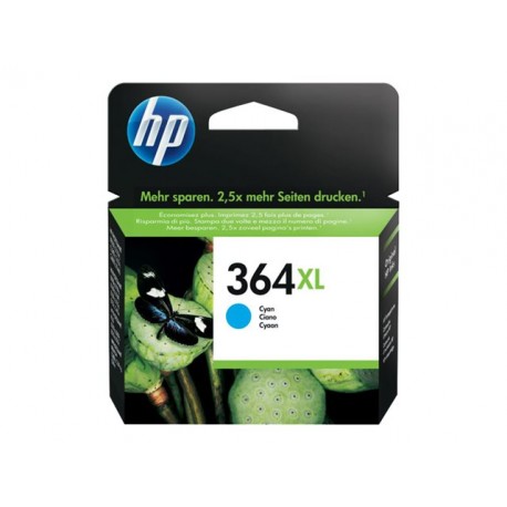 HP 364XL - À rendement élevé - cyan - original - cartouche d'encre
