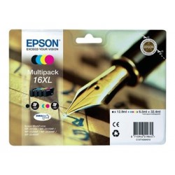 Epson 16XL Multipack - Pack de 4 - taille XL - noir, jaune, cyan, magenta